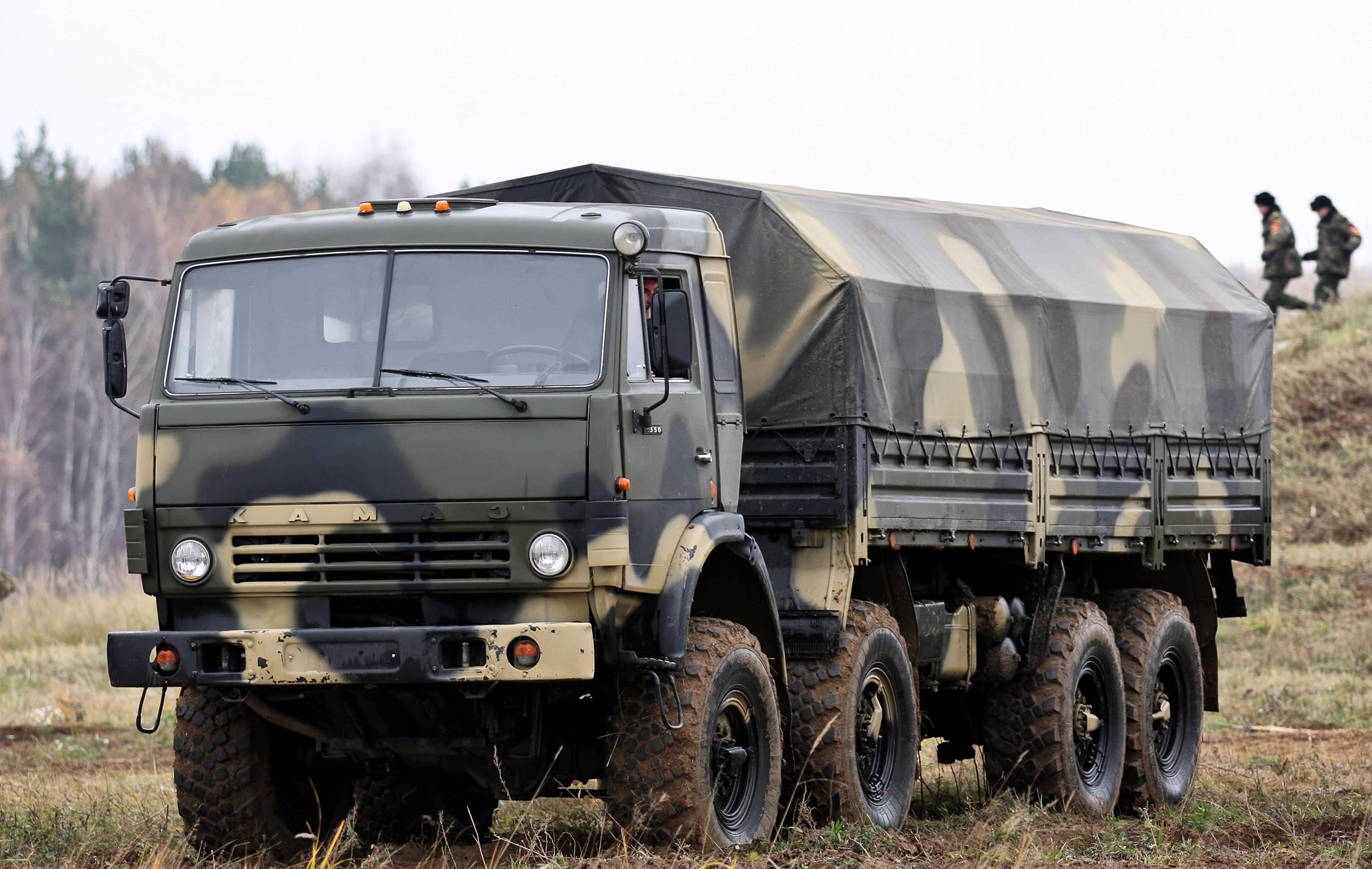 Камаз-6350 — полноприводный грузовик из семейства «мустангов»