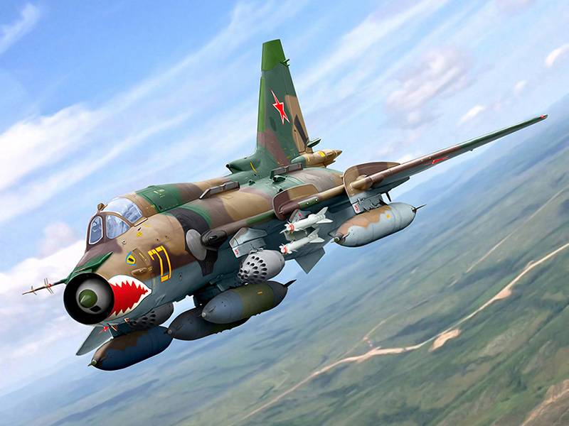 Легендарные самолёты: су-17 в боях (19 фото)