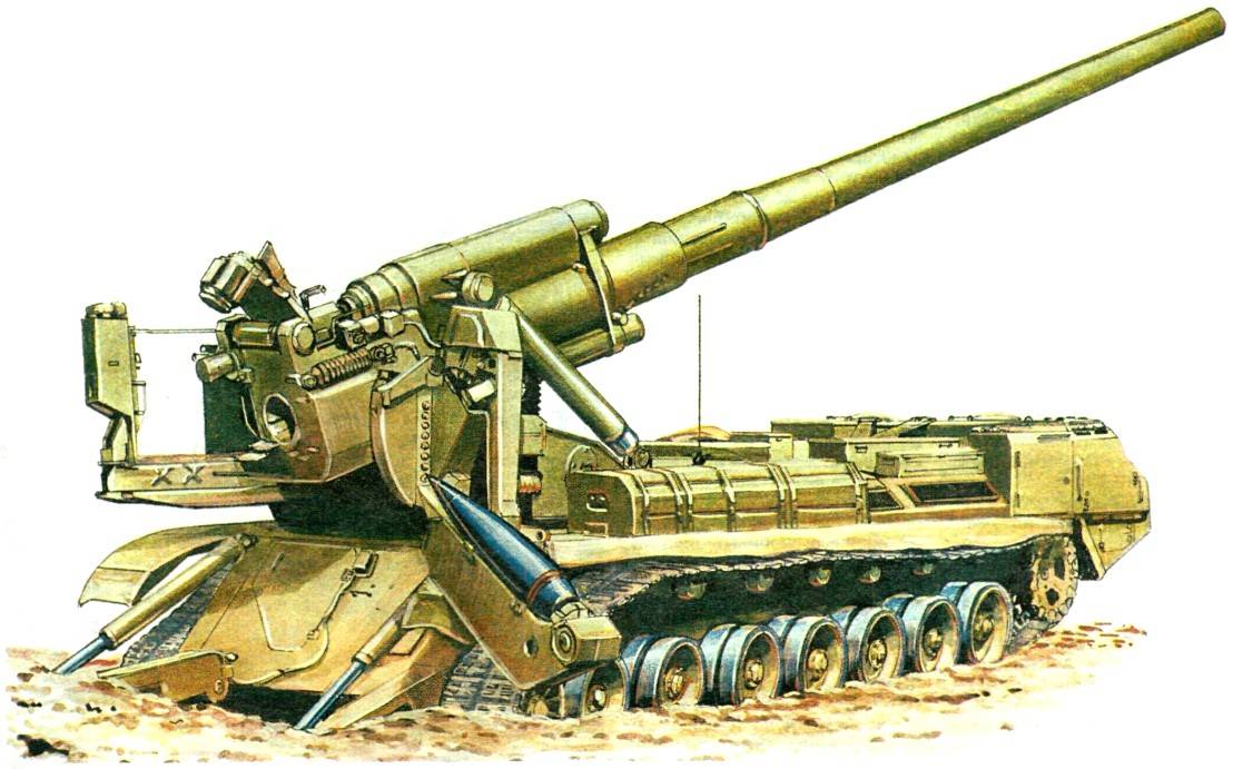 Самоходная артиллерийская установка 2с7 пион
