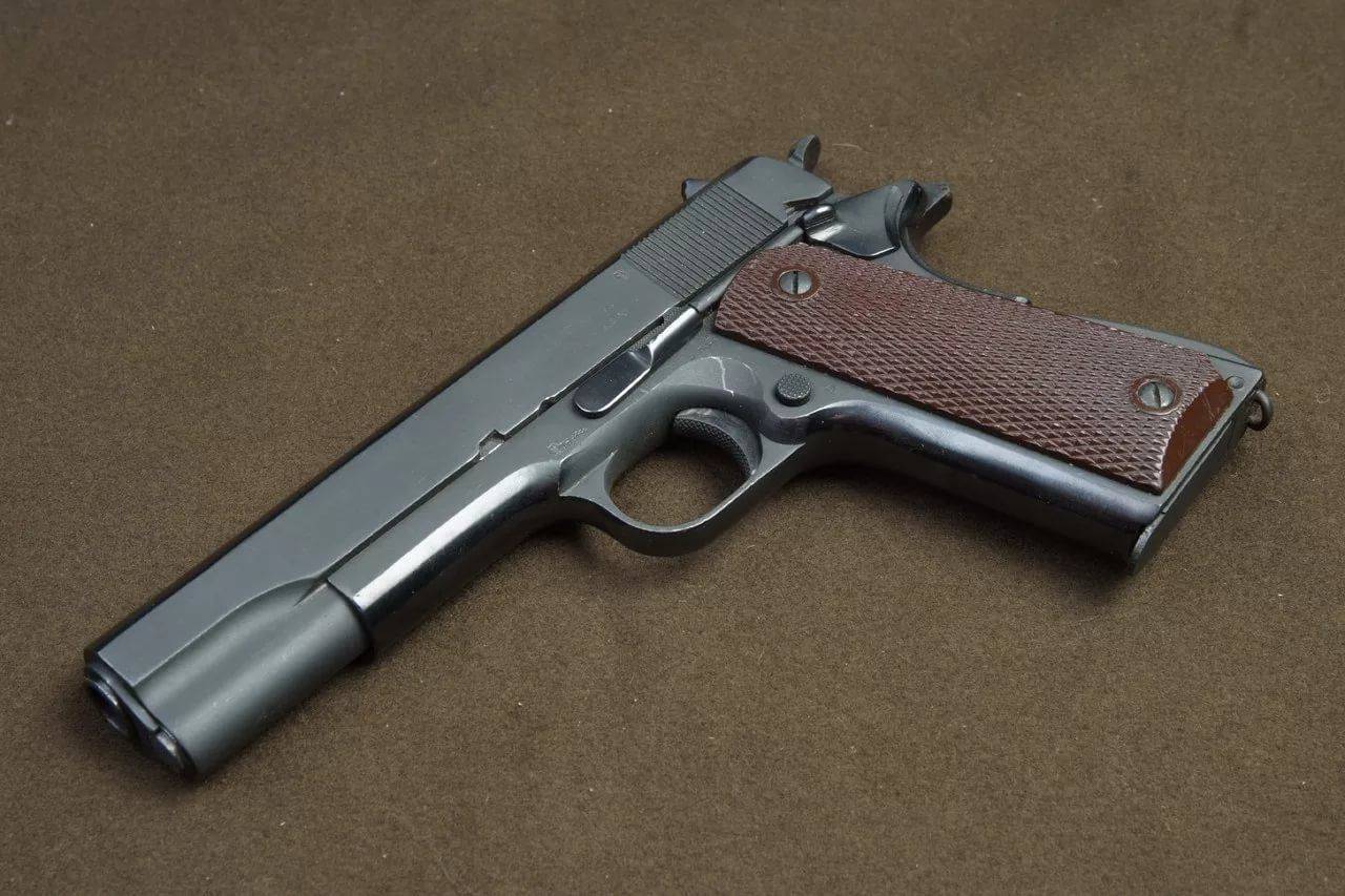 Кольт 1911: травматический пистолет colt 45 калибра, пневматический глетчер (gletcher) с глушителем, сколько патронов, характеристики