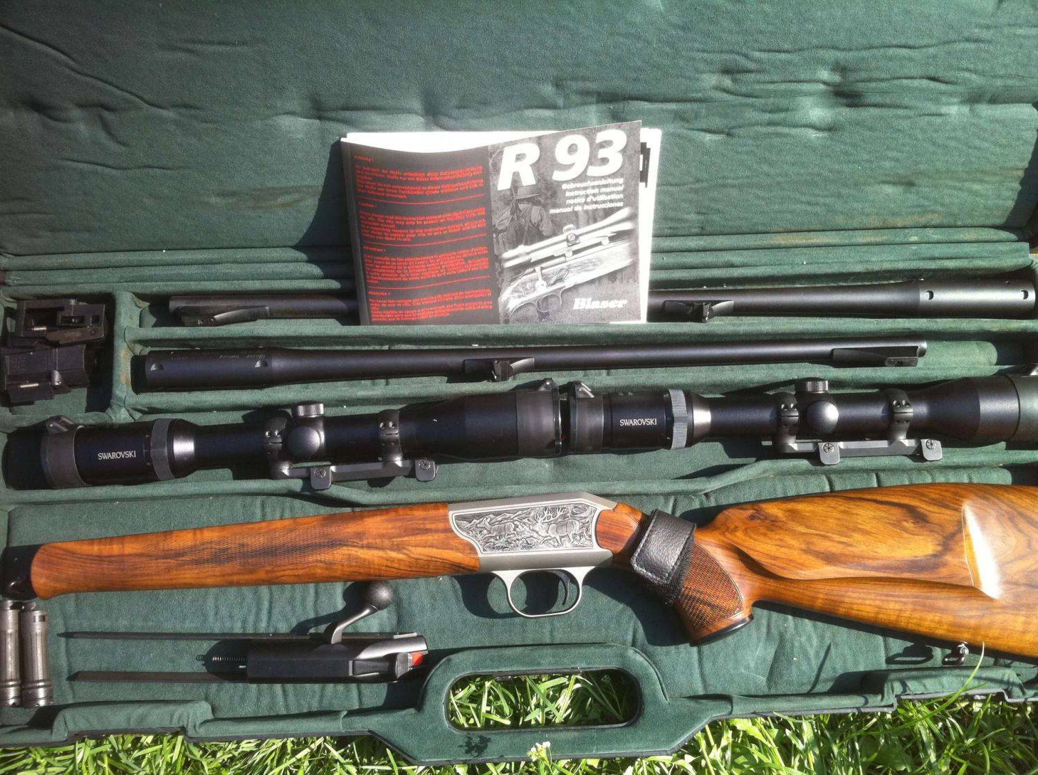 Blaser r93 — карабин для профессионального охотника