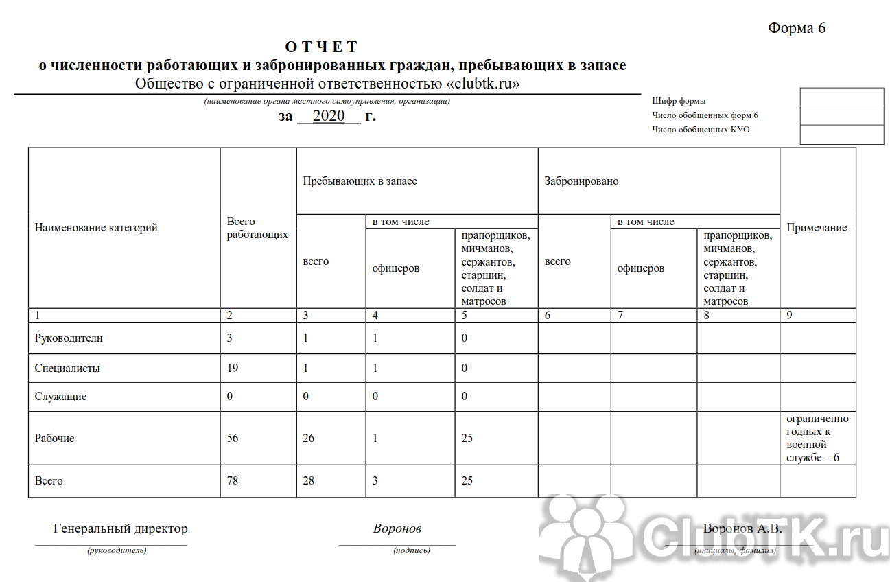 Как заполнить форму 18 в 1с