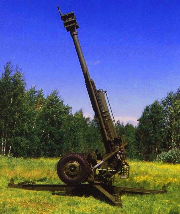 152-мм полковая гаубица 2а61 «пат-б» 1991 года