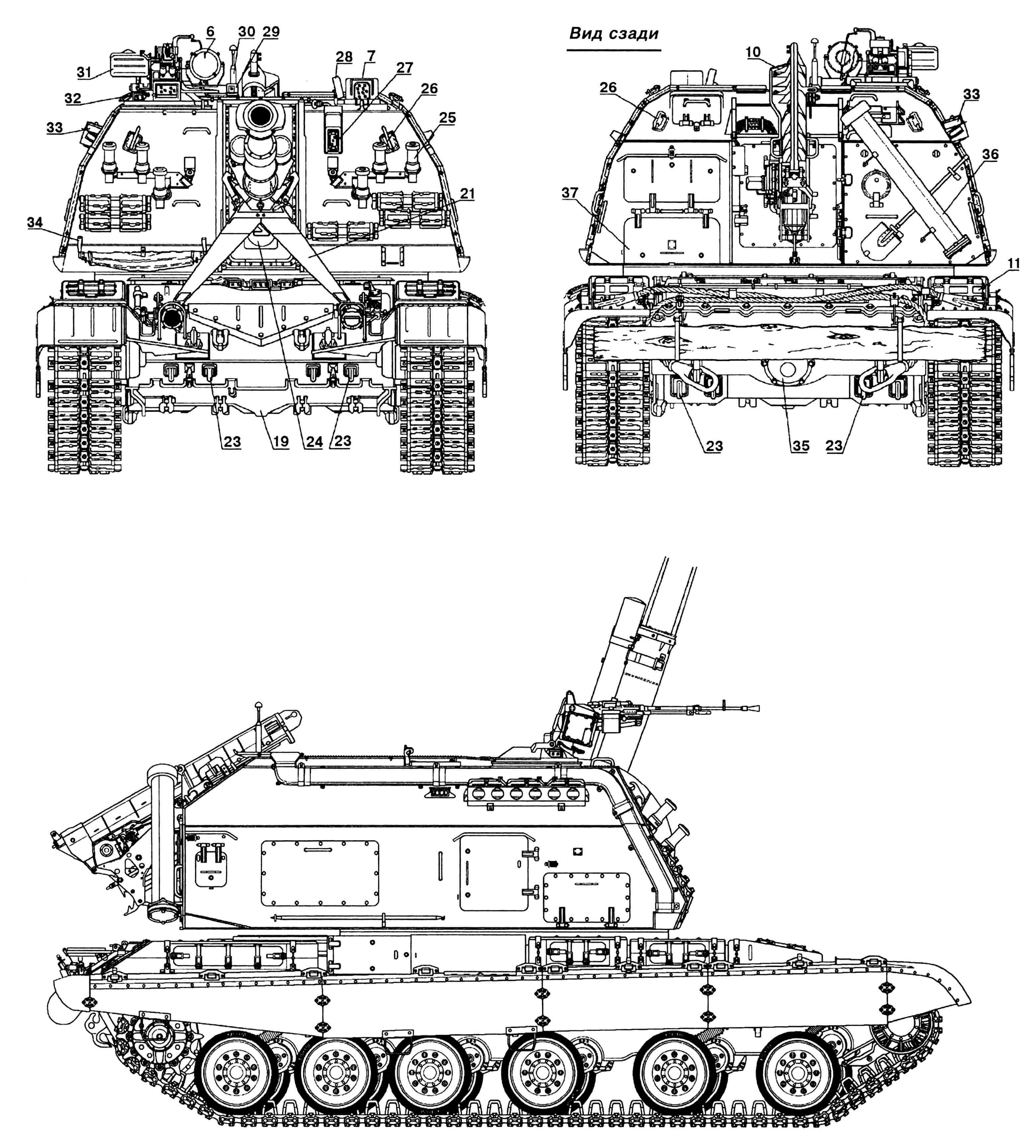 152-мм самоходная гаубица 2с19 «мста-с» (ссср/россия)