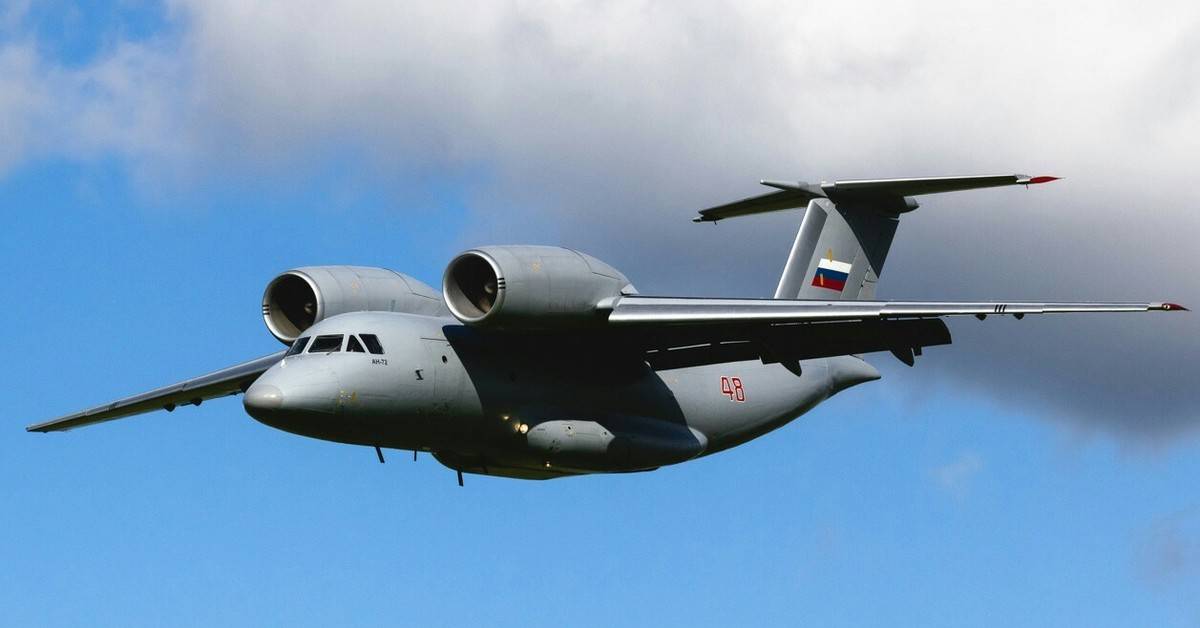 5 фактов об уникальном военно-транспортном самолете ан-72