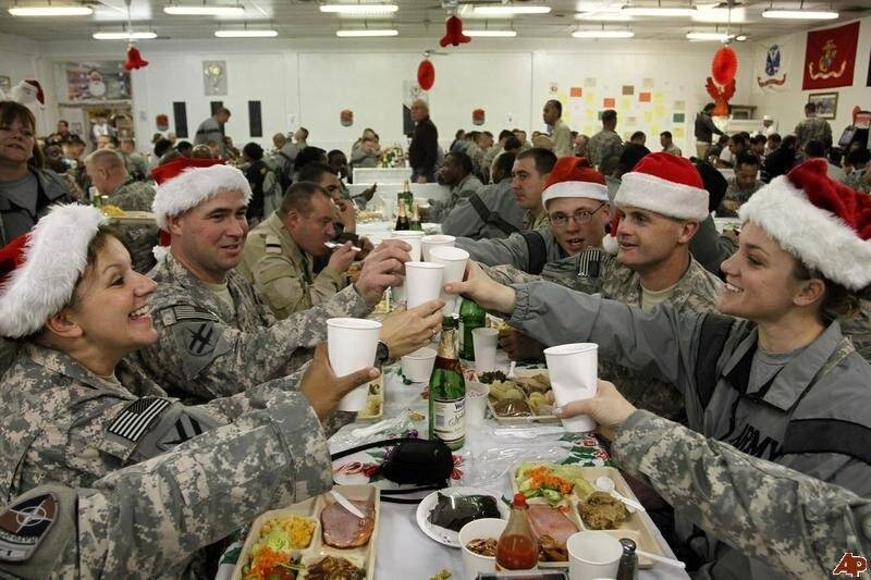 Как происходит встреча Нового года в армии?