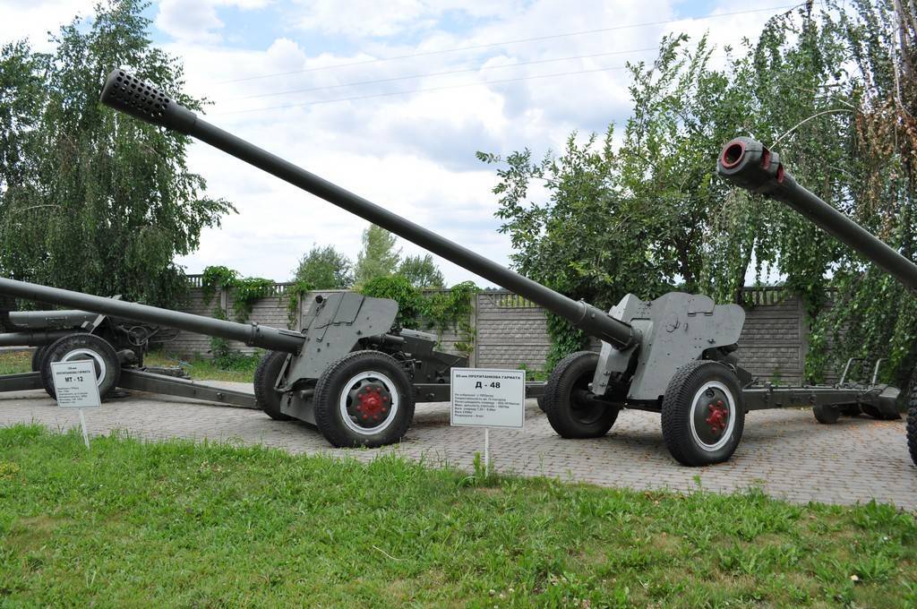 Советская 85-мм противотанковая пушка Д-48 1953 года – серьезное усиление средств ПТО Советской Армии