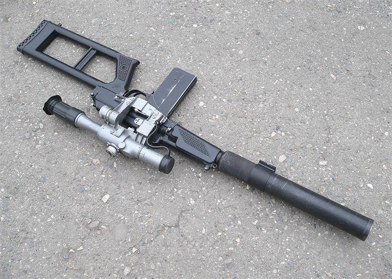 Снайперская винтовка вск-94 патрон калибр 9 мм