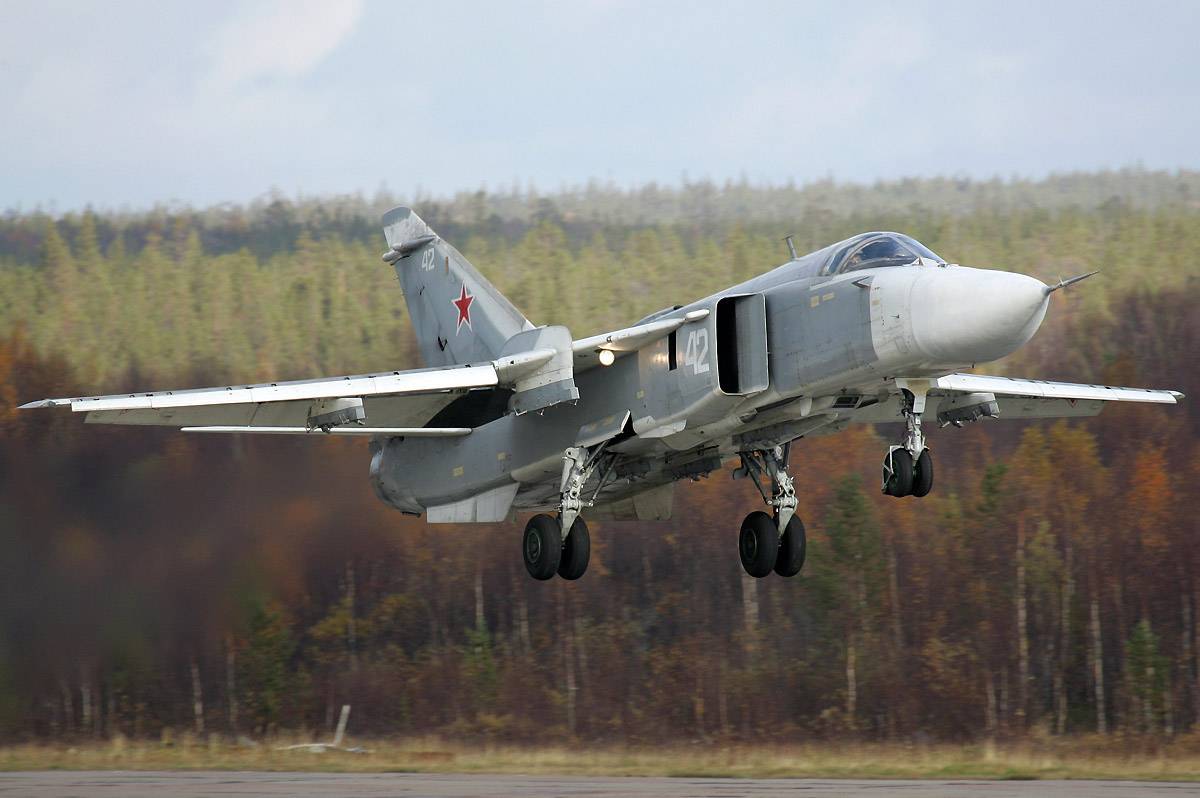 Самолет су-24 российский фронтовой бомбардировщик фото видео