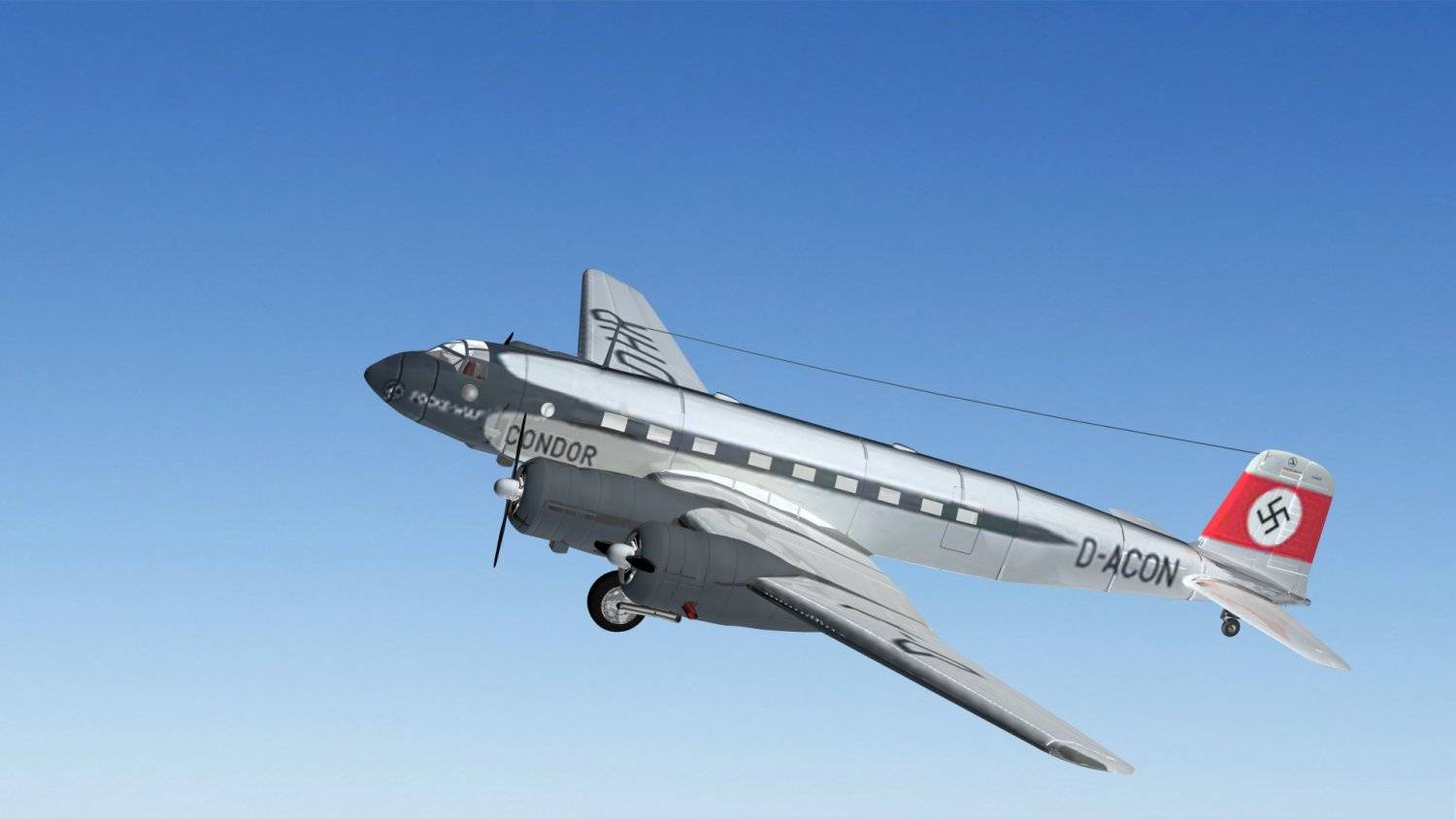 Личный самолёт гитлера focke-wulf fw 200 «condor»
