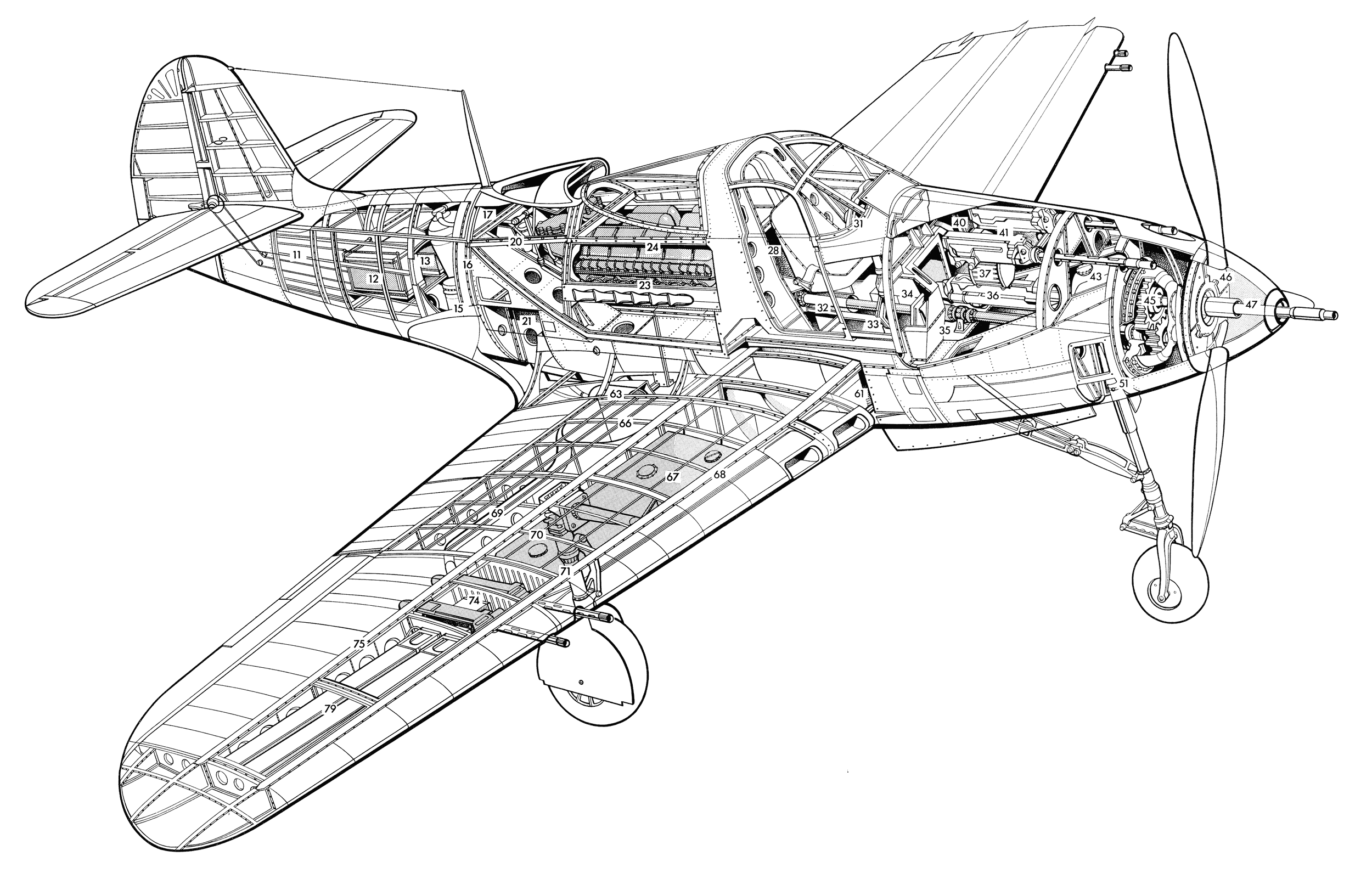 Аэрокобра, ленд-лизовский самолет bell p 39 airacobra, истребитель покрышкина, речкалова и гулаева, ттх и вооружение