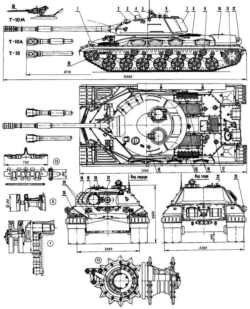 Танк т-10: тяжёлый советский, тактико-технические характеристики (ттх), конструктивные недостатки, история