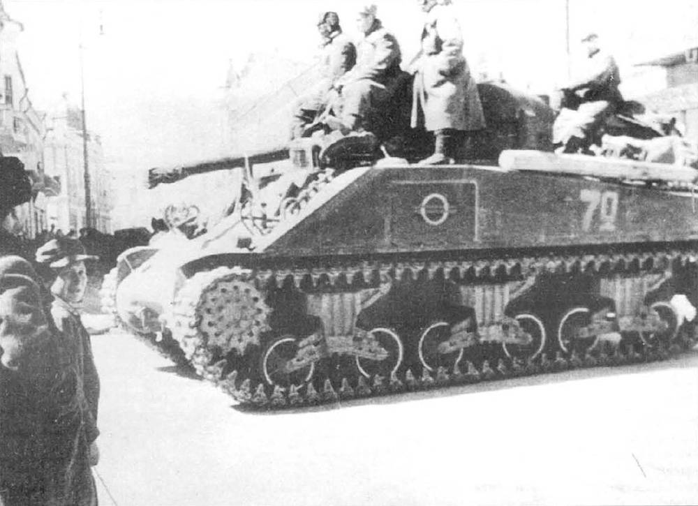 Американский танк “Шерман” – одна из легенд Второй Мировой