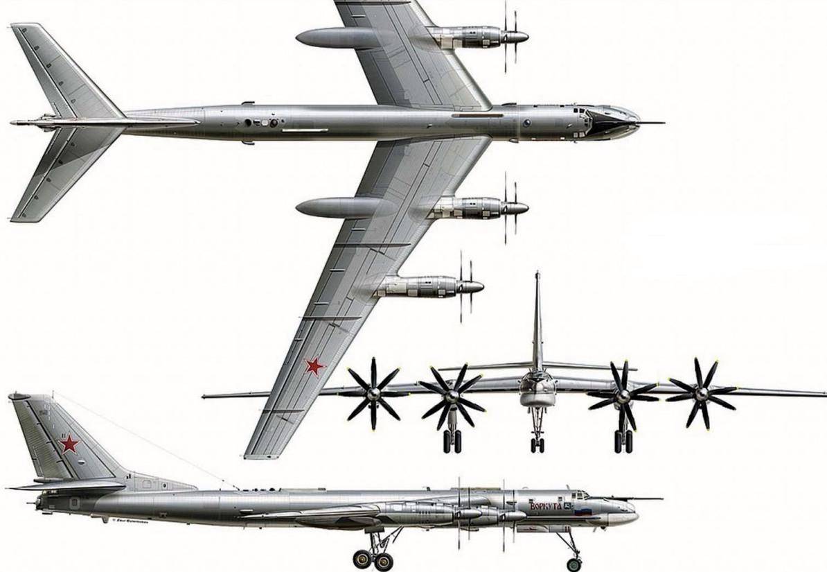 Ту-95мс "медведь", стратегический бомбардировщик-ракетоносец: описание, технические характеристики :: syl.ru