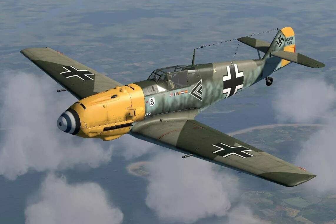 Самый массовый истребитель мира Messerschmitt Bf.109