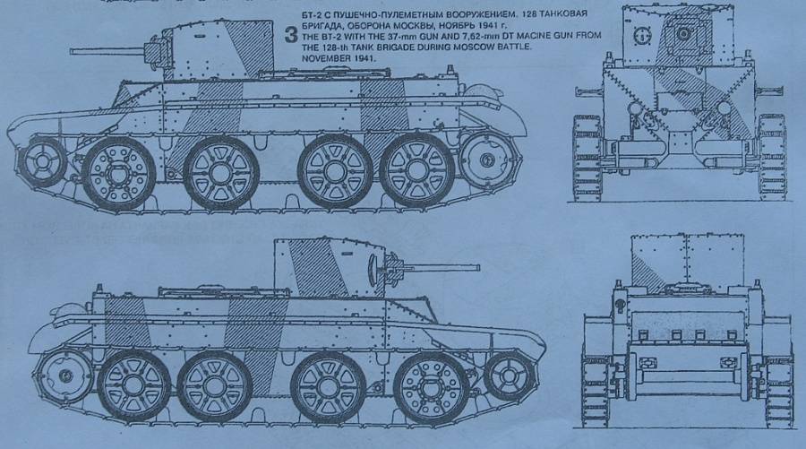 Советский лёгкий колёсно-гусеничный танк бт-7