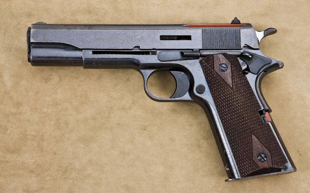 Colt 1911: пистолет знаменитого джона мозеса браунинга