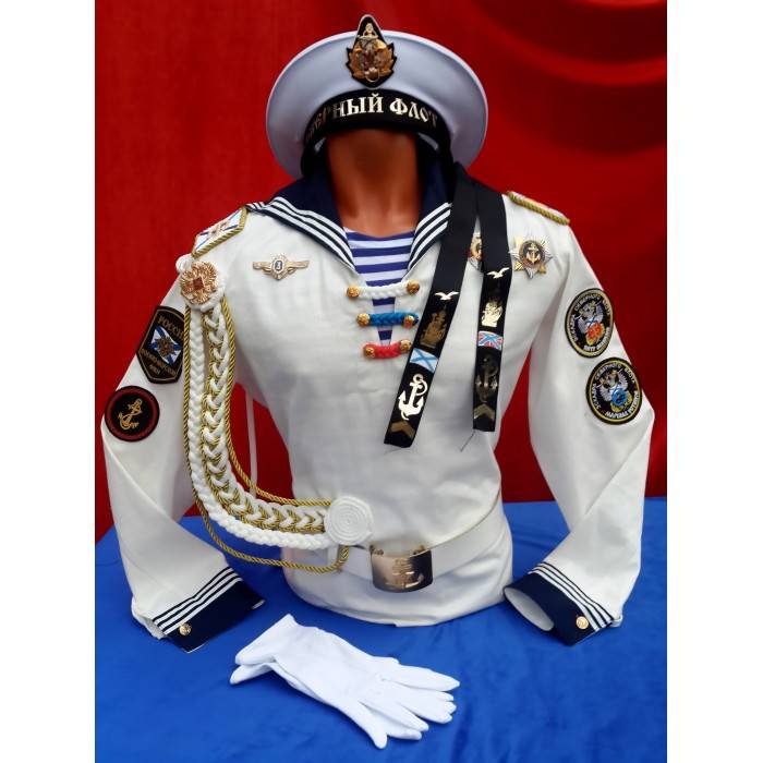 Статья из интернета. форма одежды военных моряков