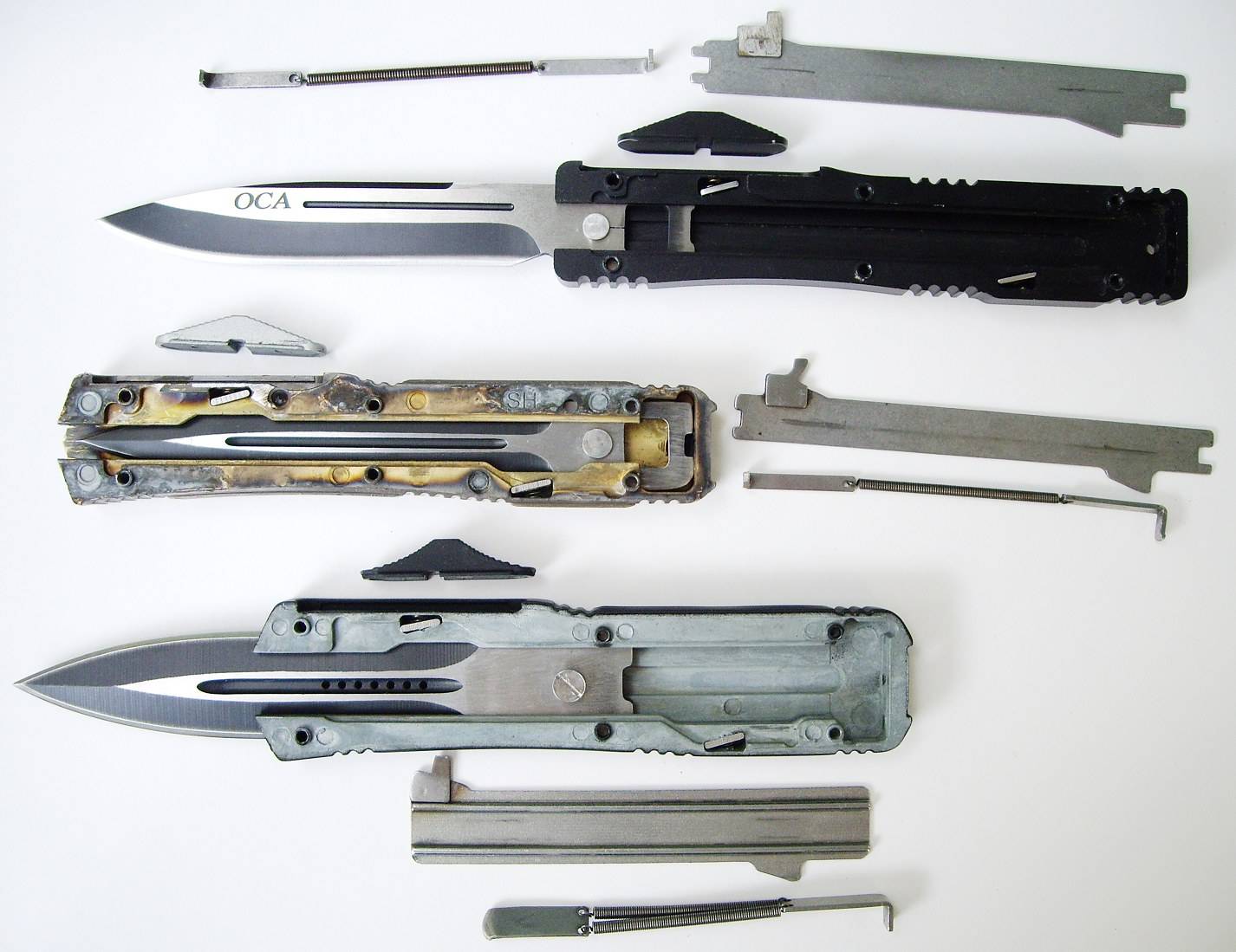 Откидные ножи ☆ устройство, чертеж и схема сборки выкидного, пружинного холодного оружия фронтального  выброса ⭐ doblest.club