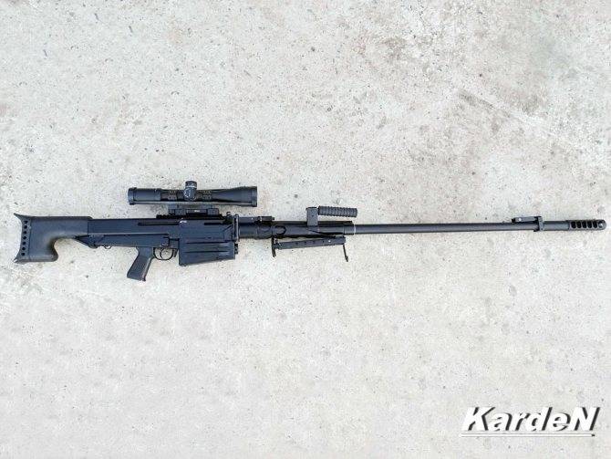 Снайперская винтовка осв-96 калибр 12,7 мм. устройство