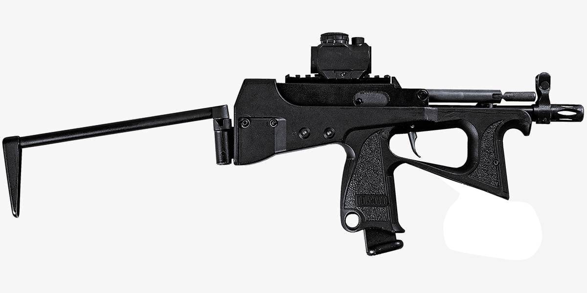Пистолет-пулемёт modify пп-2000 gbb bk (65302-01)