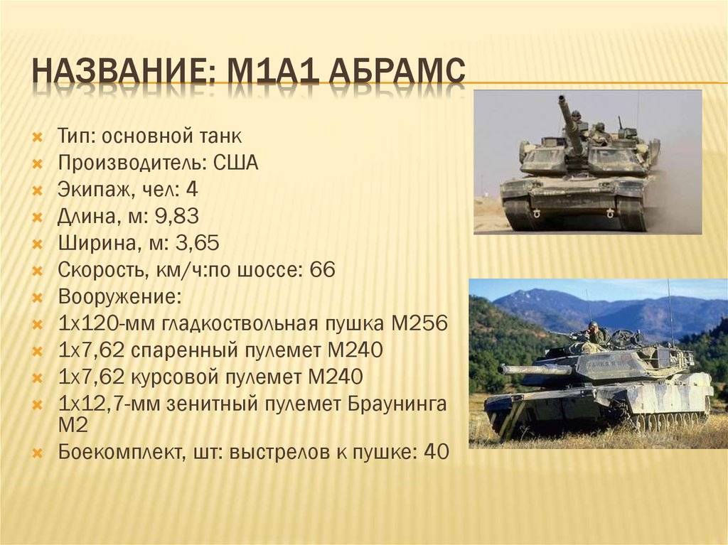 Боевой танк м1 «абрамс» - гордость сухопутной армии сша
