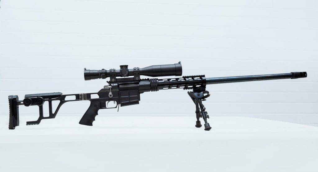 Лёгкая снайперская винтовка для бесшумной стрельбы двл-10 м1 «диверсант»