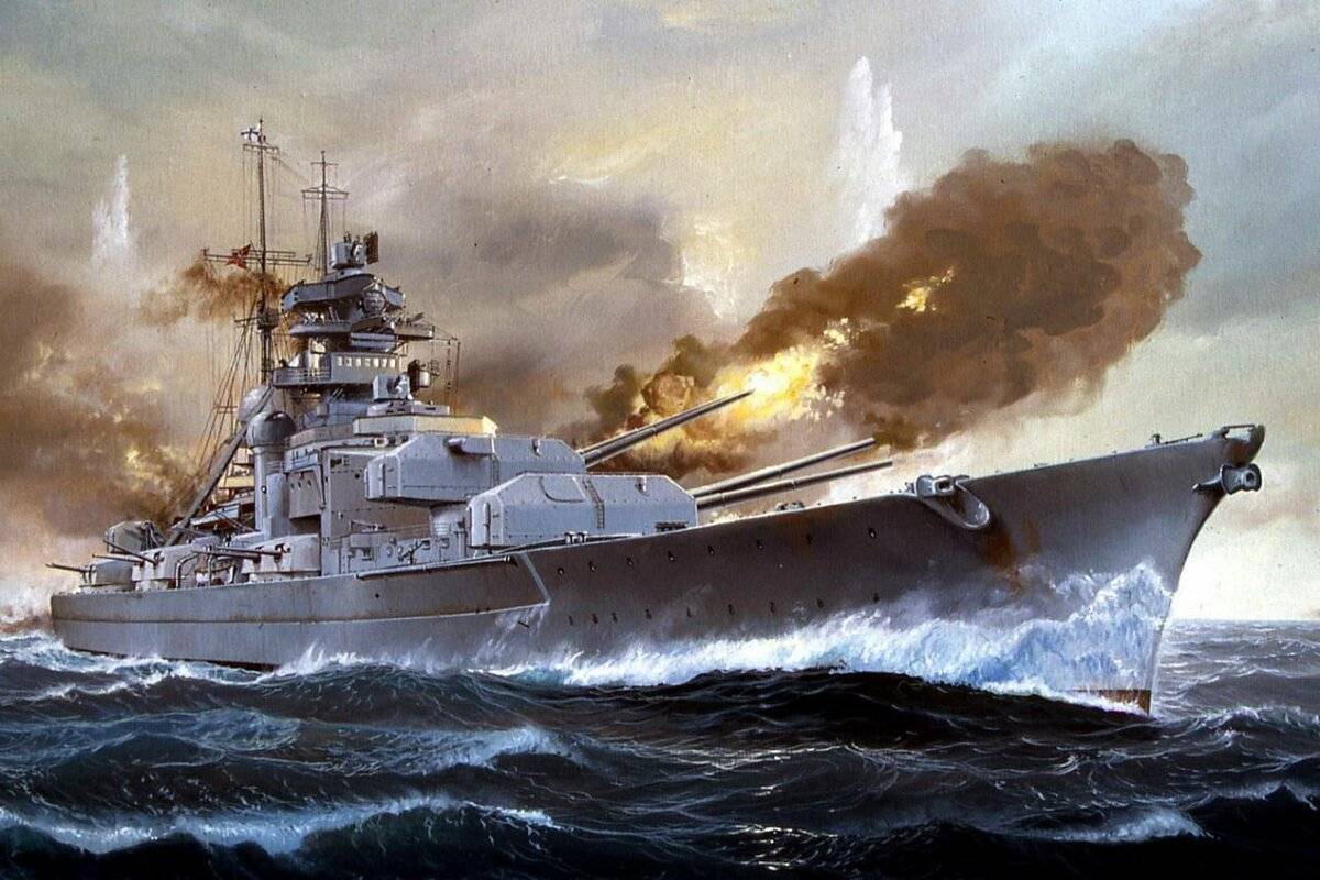 Легендарные корабли: линкор "бисмарк"
