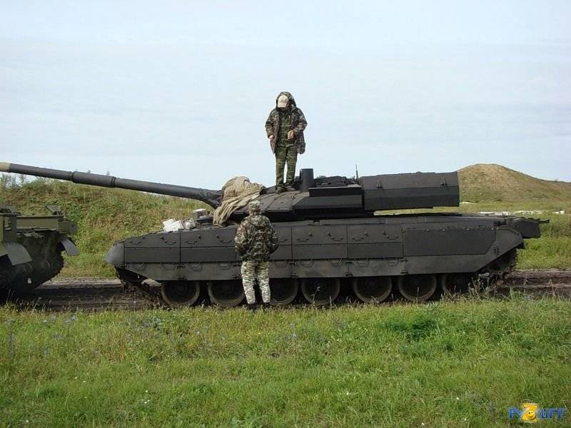 Основной танк «чёрный орёл»