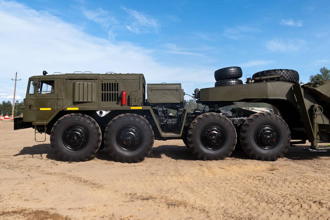 Характеристики боевой машины маз-543 и нескольких популярных модификаций