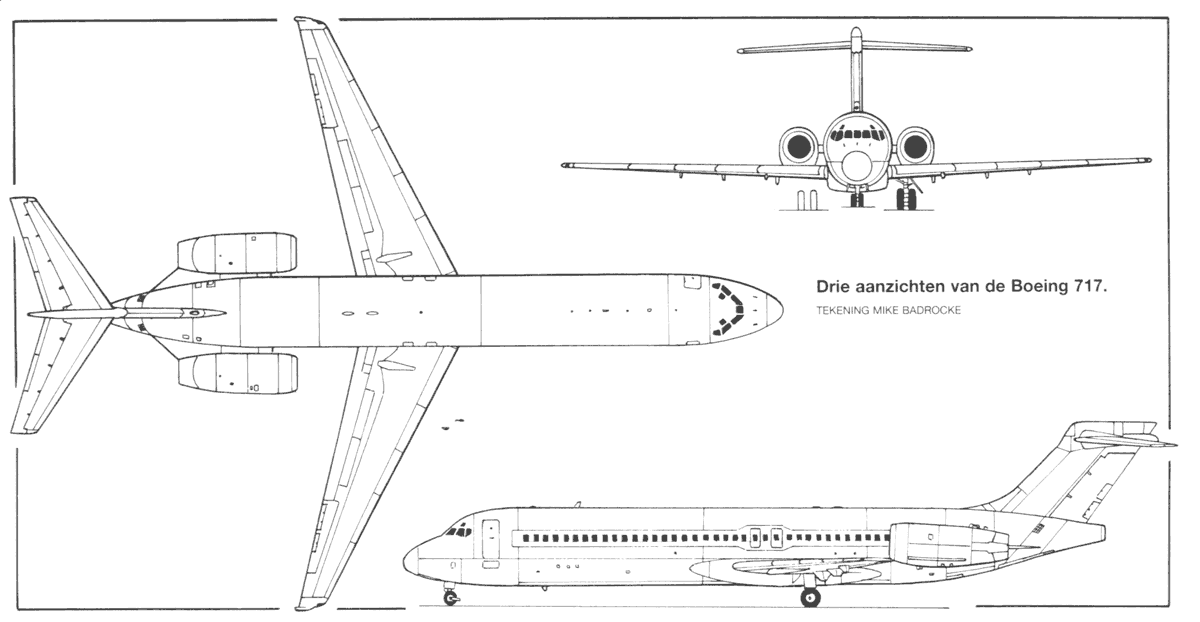 Boeing 717 — модернизированный вариант легендарного дугласа dc-9