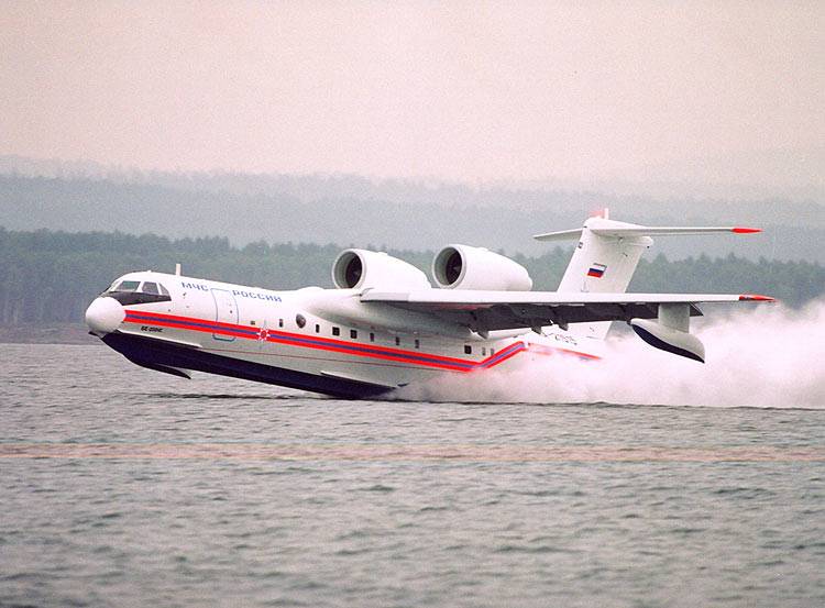 Бе-200: уникальный российский самолет-амфибия