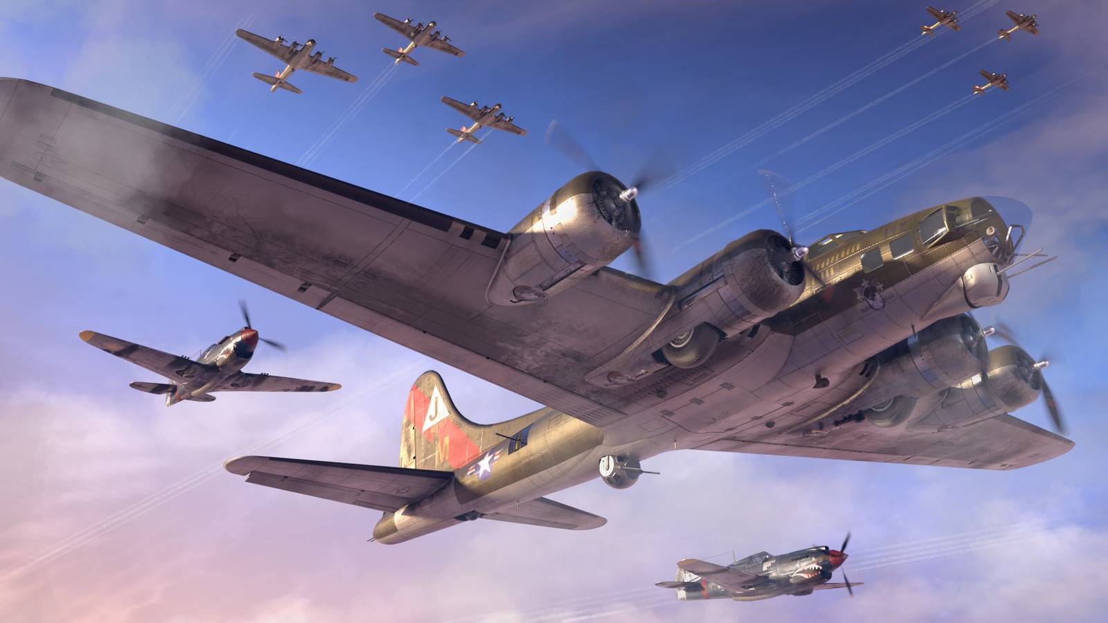 Бомбардировщик боинг b-17 «летающая крепость»