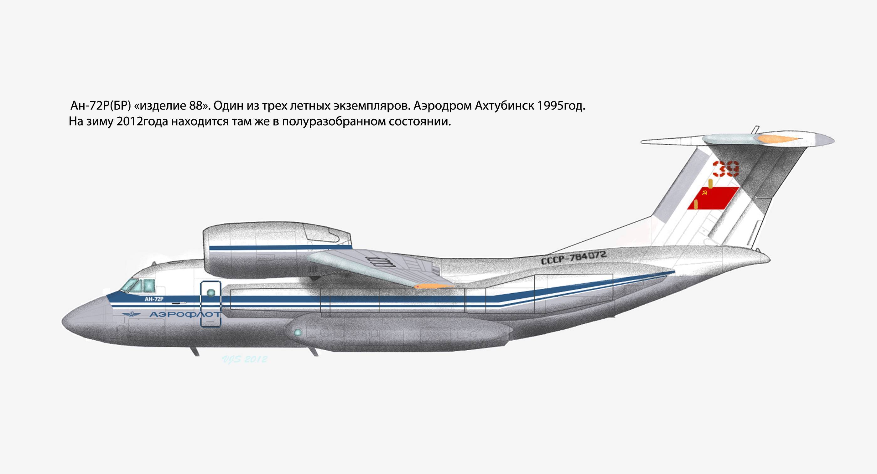 Самолет ан-74 ???? особенности конструкции, применение, ттх