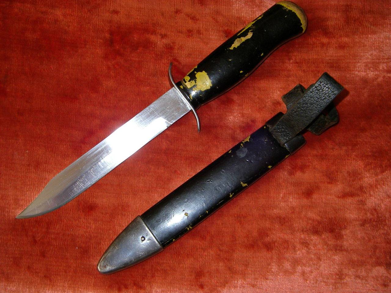 Укороченный вариант ножа разведчика нр-40