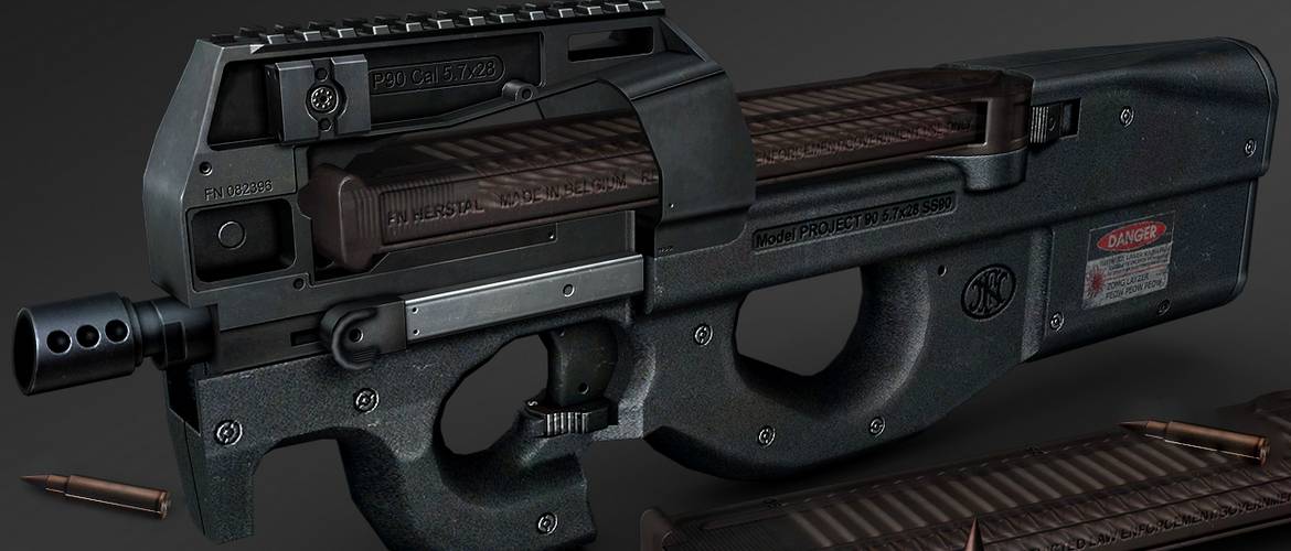 Fn p90: пистолет-пулемет под перспективный патрон