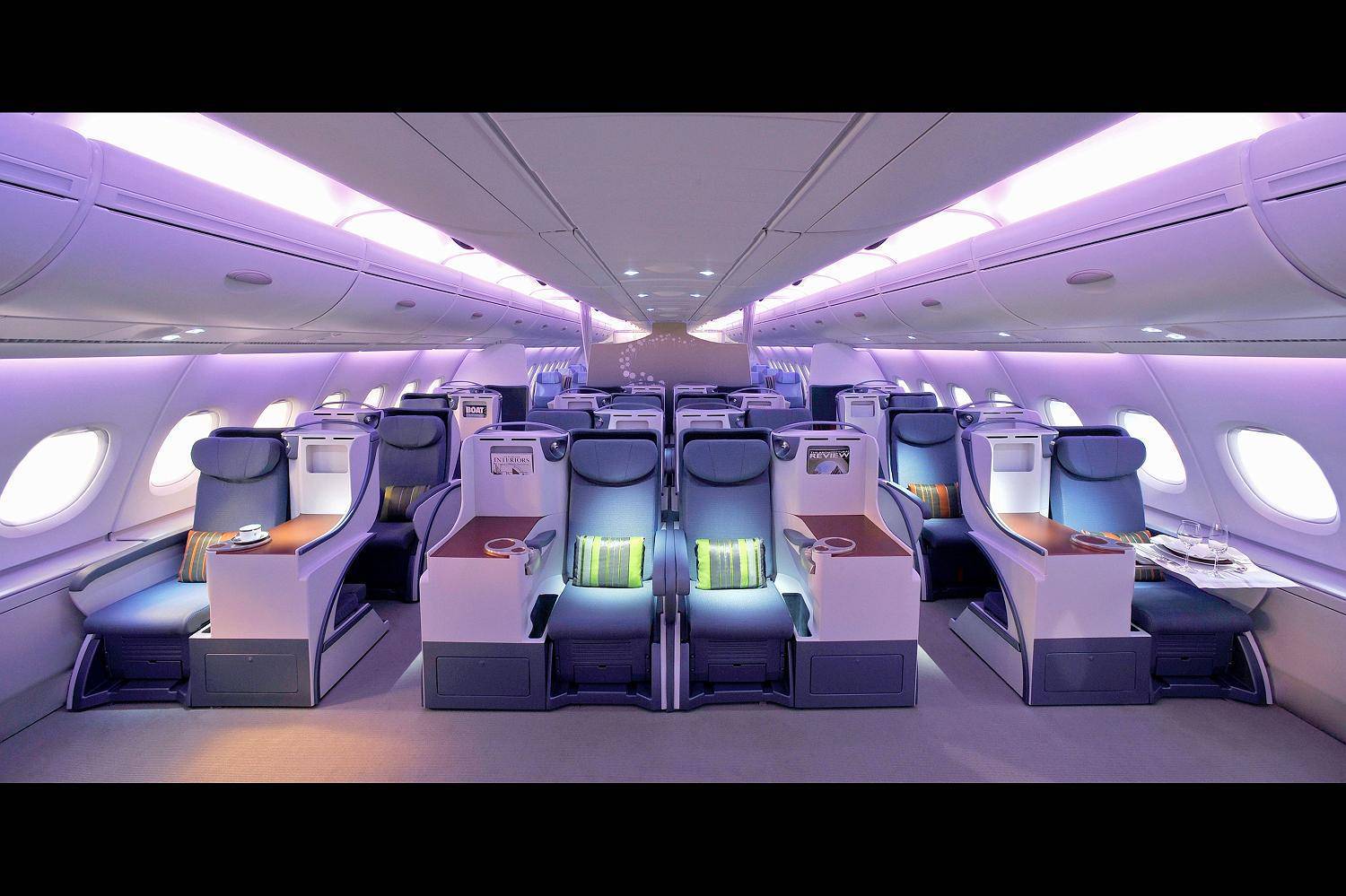 Схема салона и лучшие места airbus а380: как сориентироваться в двухпалубном лайнере