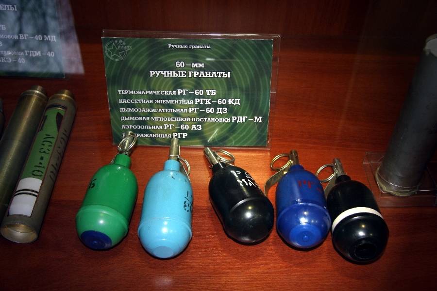 Термобарические боеприпасы: объёмного взрыва, высокоточные, светошумовые, кумулятивные, краснополь