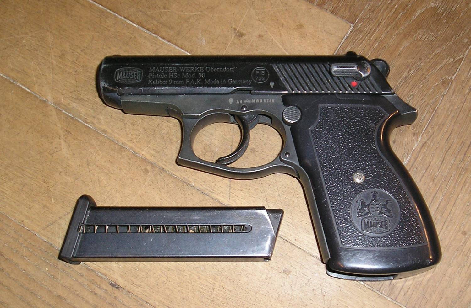 Всё о травматическом пистолете Mauser HSc: история, габариты и конструкция