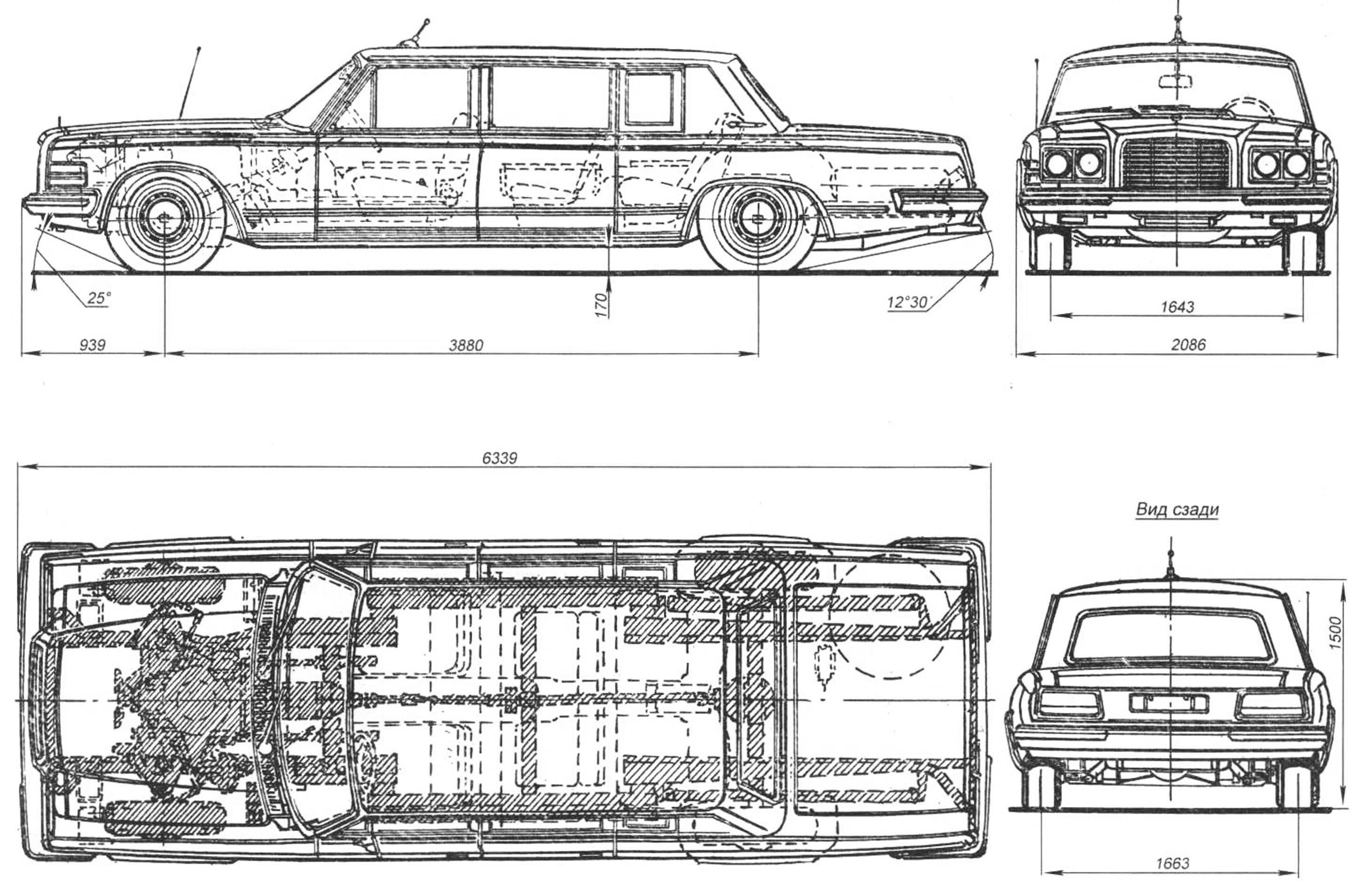 Зил-114, двигатель автомобиля, описание и технические характеристики ттх автолегенды ссср