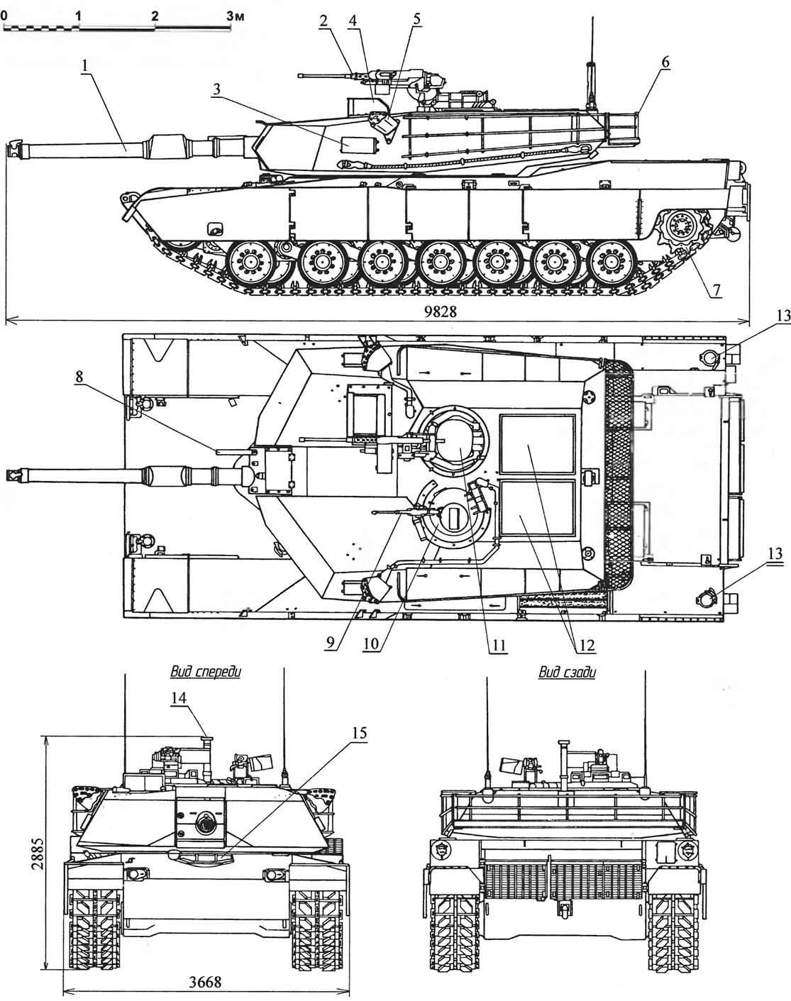 Американский танк абрамс м1а1:  технические характеристики (ттх: вес и сколько человек в экипаже) ⭐ doblest.club