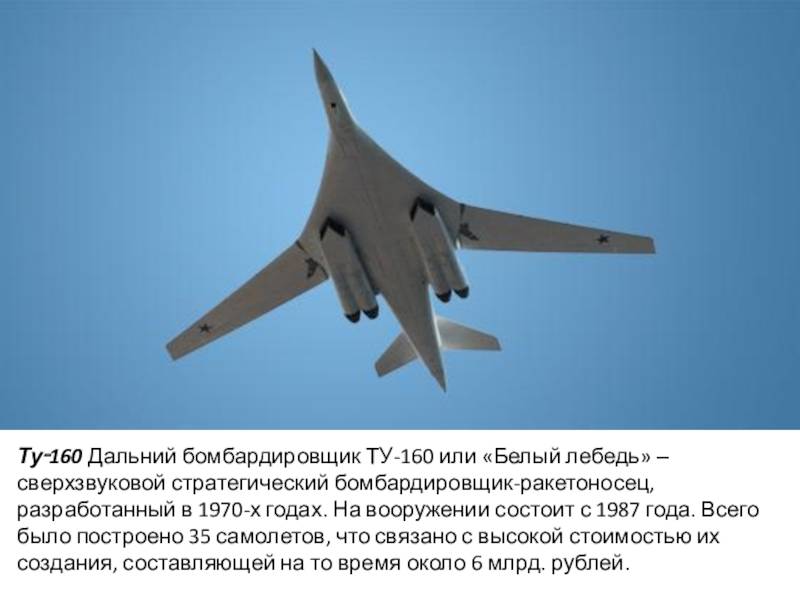 Стратегический бомбардировщик ту-160. белый лебедь. фото. характеристики. / журнал «гражданин-созидатель»