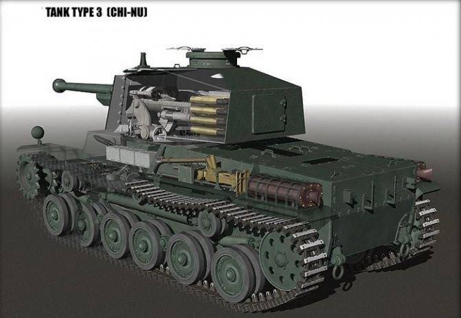 Средний танк type 3 chi-nu - type 3 chi-nu medium tank - abcdef.wiki
