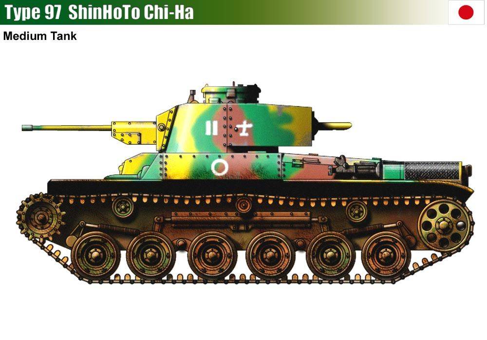 Средний танк type 97 chi-ha - type 97 chi-ha medium tank