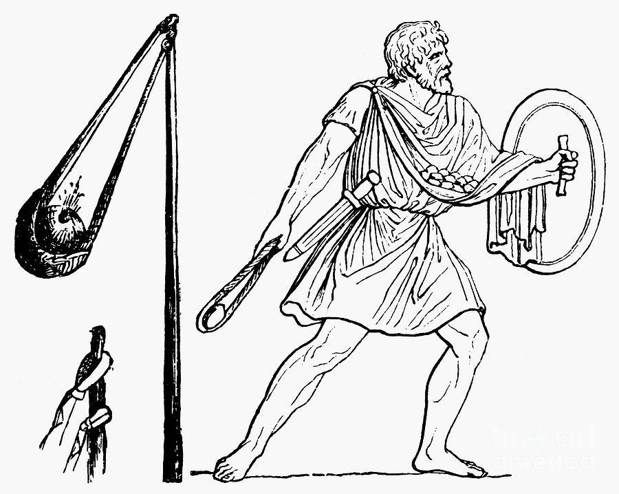 Праща – античная легенда, дожившая до эпохи огнестрельного оружия