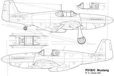 Истребитель p-51 «мустанг»