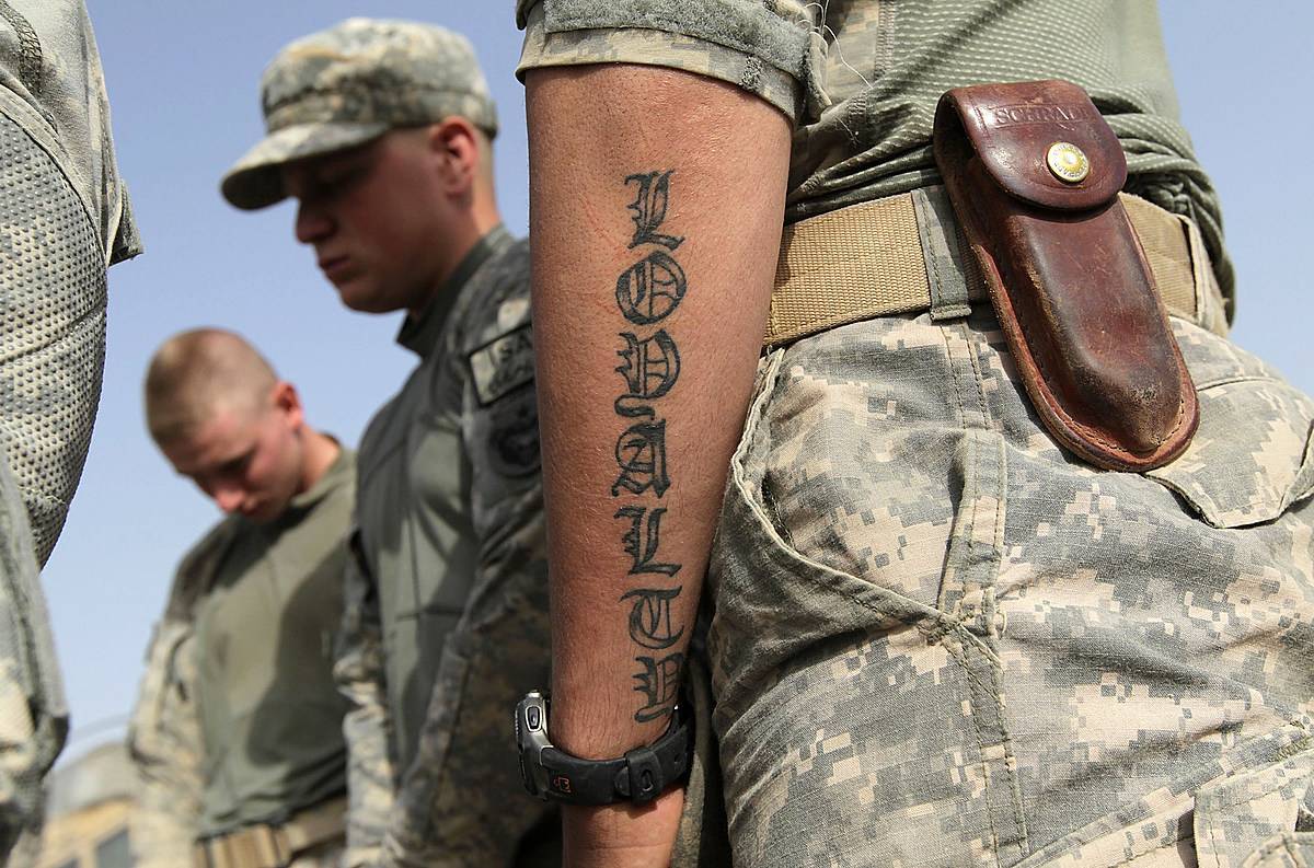 Особенности призыва в армию с татуировками