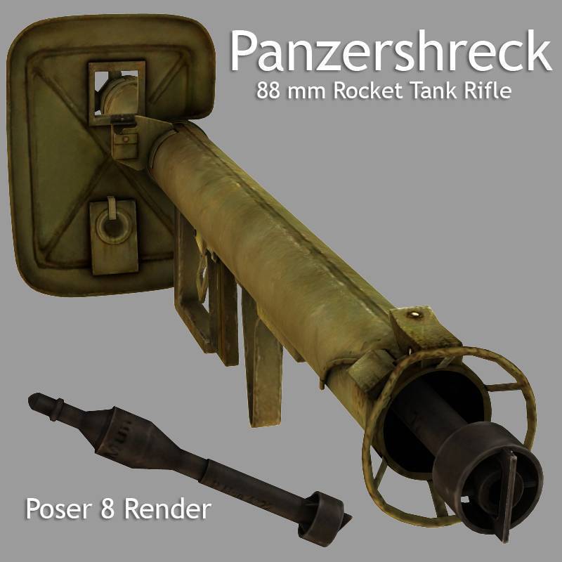 Панцершрек и офенрор немецкие гранатометы, обзор устройства и технические характеристики ттх