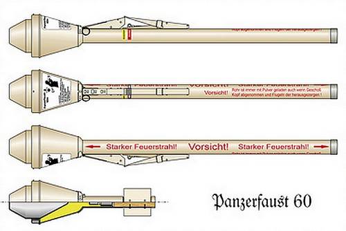 Немецкий противотанковый гранатомет фаустпатрон panzerfaust, технические характеристики ттх, принцип действия и устройство, 12 калибра, история создания