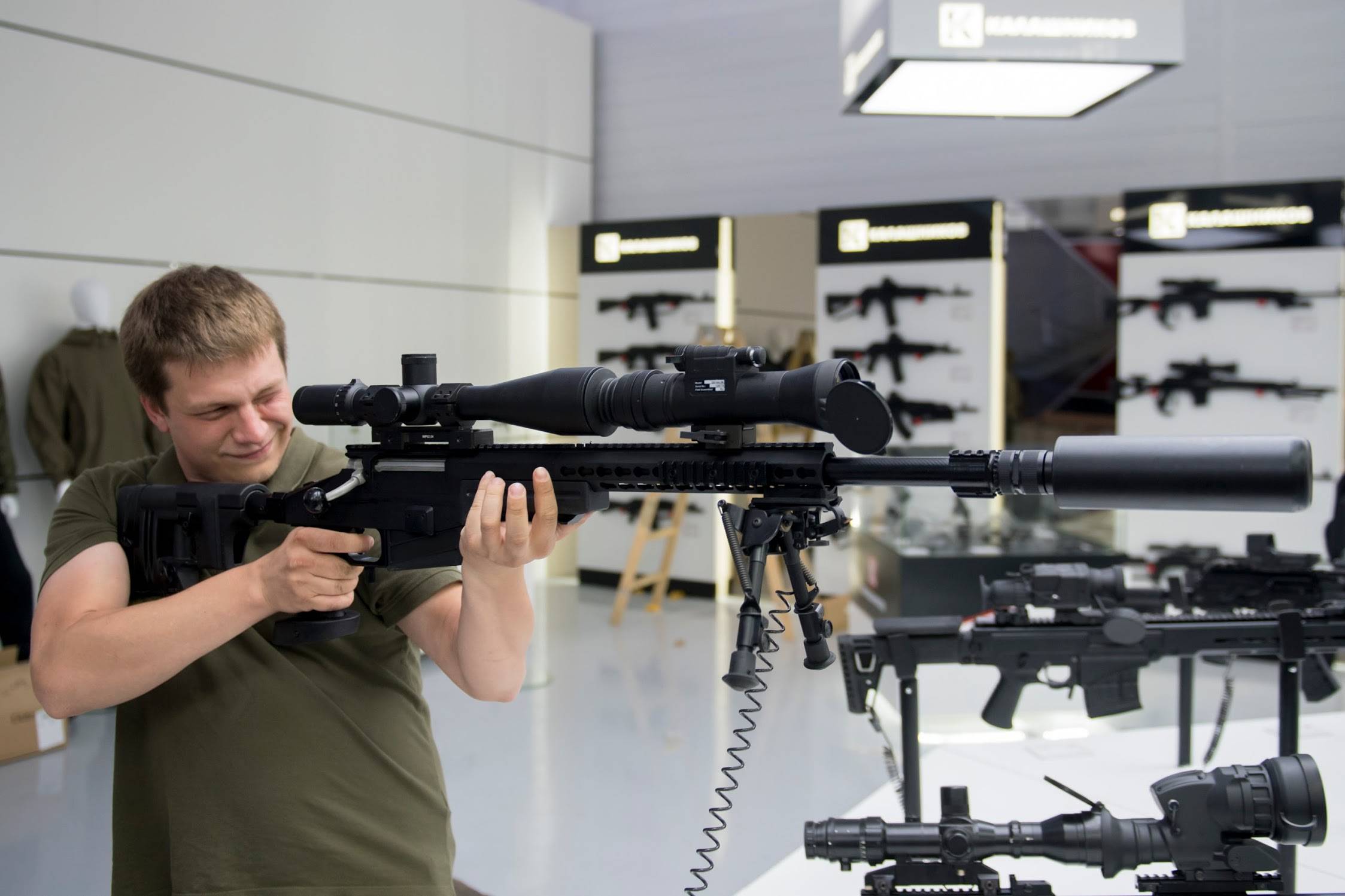 Самые мощные снайперские винтовки в мире - фото и описание